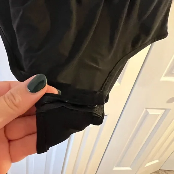 Wrap front black body suit - Picture 9 of 9